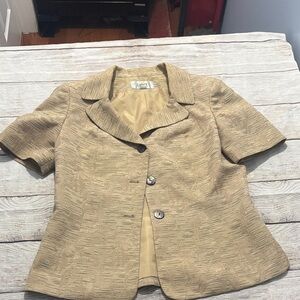 Le suit size 8 blazer jacket